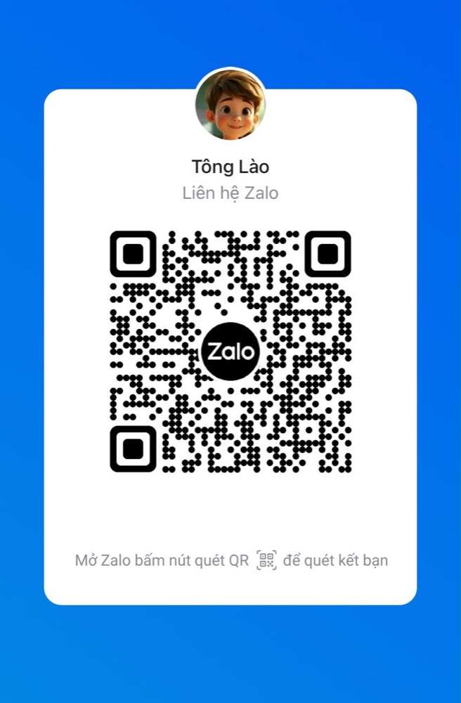 Mã QR Zalo Tông Lào — 0334 144 369